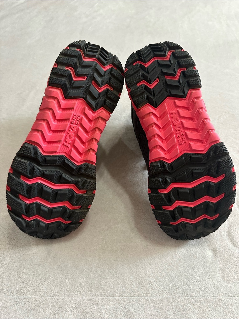 Women's Hoka One One Black Hiking Trail Running Shoes/Boots Size 7 - Picture 6 of 14